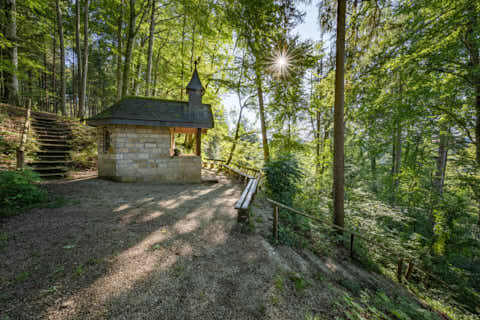 Gemeinde Hochburg-Ach Bezirk Braunau Wanghausen Heilbründl Heilbrünnl (Dirschl Johann) Österreich BR